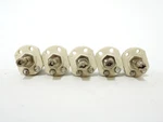 5X E.f. Johnson Type Cat 160-130-62 Air Variable Capacitor 3.1-31.9 Pf. Fixed Price $49.95.