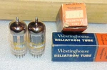 Tall Plates 1957 Nos Nib Pair 12AX7 Westinghouse Tubes Square Getter ECC83 7025. Fixed Price $206.50.