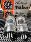 Ge 6550A Matched Pair Vacuum Tubes - Tested Strong (110/110) Usa Clean. Fixed Price $130.00.