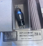 Sylvania 1229 For Beckman 932 Electrometer Tube Rare Black/yellow Glass Nos Nib. Fixed Price $34.99.