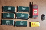 Lot Of 7 Clarostat / Ohmite Resistors & 2 Vacuum Tubes. Fixed Price $35.00.