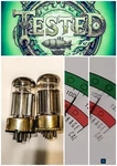 Pair Sylvania 6080 Vacuum Tubes Double Halo Getter Copper Rods Tested 105. Fixed Price $38.25.