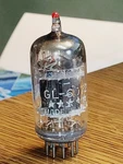 Ge GL-6072 1963 Five Star Red Tip/triple Mica/black Plate/low Noise (1) Tube Lot. Fixed Price $179.99.