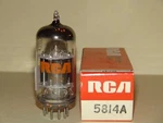 Rca 5814A 12AU7 ECC82 Black Plates Vacuum Tube Very Strong&balanced (3)AVAILABLE. Fixed Price $49.99.