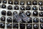 24X 6J1P-EV = 6AK5, EF95, 6F32, Hf Pentode Gold Grid Tube Voskhod 1987 New. Fixed Price $50.60.
