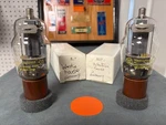 Matched Pair Of Westinghouse 807 Tubes - Nos Nib Made Germany Amplitrex. Fixed Price $349.50.