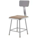 National Public Seating 6318B Square Stool,welded Tube LEG,GRAY,31"H 8D275. Fixed Price $145.63.