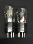 Matched Pair Cunningham 327 (uy 227) Globe Radio Vacuum Tube Tested R.9138. Fixed Price $29.95.