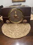 Zenith K725 Tube Radio Vintage Am/fm Bakelite Works Mid Century. Fixed Price $79.99.