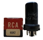 6SK7 Vacuum Tube Nos Tested (B24). Fixed Price $5.95.