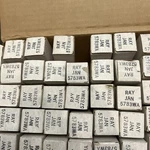 5783WA 10 Tubes Raytheon Jrp TU9. Fixed Price $20.00.