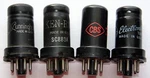 (4) 6AC7 1852 Vacuum Tubes TV-7D/U Tested Radio Ham Amplifier Metal. Fixed Price $10.85.