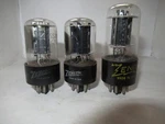 3 Zenith 6SN7GT Gta Tubes TV-7/U Tested. Fixed Price $23.95.