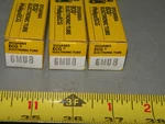 (3) 6MU8 Sylvania Electronic Vacuum Tubes Nib. Fixed Price $14.00.
