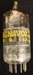 Vintage Magnavox 6GH8A Vacuum Tube Yellow Tip Radio Audio Amplifier. Fixed Price $5.85.