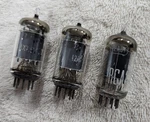Set Of Telefunken Smooth Plate 12AX7 & Rca 12AU7 Black Tubes, Please Read!. Fixed Price $38.50.