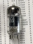 JG-5751 Vintage Vacuum Tube Triple Mica. Black Plates. Tests Strong. Fixed Price $60.00.