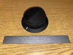 National Radio Knob 3" Diameter KMS22F3/8L - Quantity 1. Fixed Price $20.00.