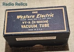 Western Electric VT-5 (D-80039) Vacuum Tube Signal Corps Nos W/ Original Box. Fixed Price $329.00.