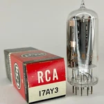 (1) Tested Rca 17AY3 Tube With Box Half Wave Rectifier. Fixed Price $7.95.