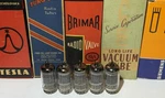 (1) 1950S Blackplate 12AX7 Tubes By Canadian Marconi/ge Tested TV7-D/U Tester. Fixed Price $29.00.