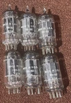 Strong Six (6) Set 1959 Rca 12AX7 ECC83 Preamp Long Plate Angled Getter. Fixed Price $197.77.