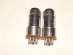 2 X JAN-CHS-6SJ7WGT Sylvania Tube*super Strong Matched Pair*mil Specs*tall BOY#8. Fixed Price $34.99.
