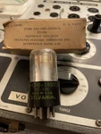 Sylvania VT-124 JAN-CHS-1A5GT/G Vintage Vacuum Tube Nos Tested Good On B&k 625. Fixed Price $10.30.