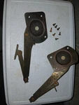 Rca Victrola Lid Hinges, Furniture. Fixed Price $10.00.