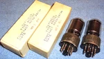 2 Nos Raytheon 6SD7-GT Vacuum Tubes For Emerson Motorola Zenith Radios & Others. Fixed Price $20.00.