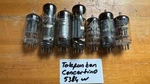 Telefunken Concertino 5384W Tube Set ECC85 EL84 ECH81 EF89 EABC80 EM80 ECC35. Fixed Price $99.00.
