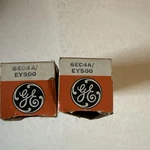 Lot Of 4: Ge 6EC4A/EY500 (3) And Menco (1) Electronic Vacuum Tube TU5. Fixed Price $24.00.