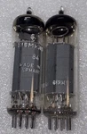 Matched Pair Siemens 6BQ5 EL84 Vacuum Tubes TV7 Tested Strong. Fixed Price $70.00.
