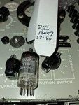 Good Perfect Balanced Blackburn Mullard 12AX7 Tube #9000. Fixed Price $21.99.