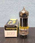 1- Sylvania 6CY7 Vacuum Tube Nos/nib Tested Black Plates. Fixed Price $6.99.
