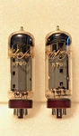 Gold Aero Series KT-99 Vacuum Tubes Matching Pair. Fixed Price $160.00.