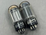 (2) Nos 6AS7GA Power Tubes Black Plates Dual Getters Tests TV-7U. Fixed Price $39.99.