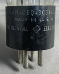 Continental Electric Vacuum Tube JAN-CEQ-3C31-C1B Guaranteed Good. Fixed Price $19.80.
