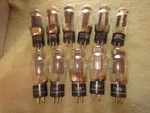 (10) Nos To Strong National Union Hanging Filament 5Z3/VT-145 Audio Tubes. Fixed Price $100.00.