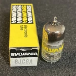 1 Ea. 6JC6A Sharp Cutoff Pentode Tube 9 Pin Sylvania Nos. Fixed Price $6.95.