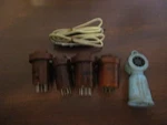 Vector 789 ? Tube Socket Test Adapter Set In Case + Others. Fixed Price $65.00.