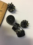 7PCB Cinch Jones Pin Mount Tube Sockets 5 Pcs Nos. Fixed Price $7.50.