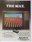 Sony Vintage Print Ad !! " Cathode Ray Tube Television. Fixed Price $8.00.