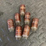 ZM1030 Amperex Tubes Set Of 7 Neon Nixie Display Digital Clock. Fixed Price $125.00.