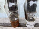 Rca 1608 (pair) Vacuum Tube Transmitting Triode (similar To 801). Fixed Price $125.00.