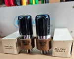 6V6GTY Jan National Union Matched Pair Audio Tubes Nos *etracer (1953) #12B51. Fixed Price $199.99.