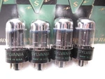 6SN7 Gtb Sylvania Nos Well-balanced Gm & Ip Platinum Matched Quad #2. Fixed Price $254.74.