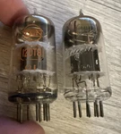 Nos Pair 12DT8 Twin Triode Audio Vacuum Tubes. Fixed Price $34.80.
