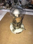 Vintage Ef Johnson No. 210 4 Pin Ceramic Socket With Raytheon Tube. Fixed Price $20.00.