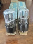Nos Match Pair Arcturus Round Plate 12AH7GT VT-207 Audio Tubes. Fixed Price $40.00.